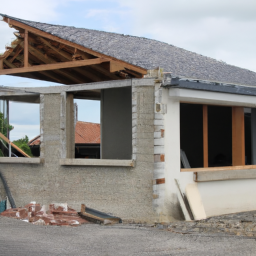 Extension de maison avec chambre d'amis Sotteville-les-Rouen